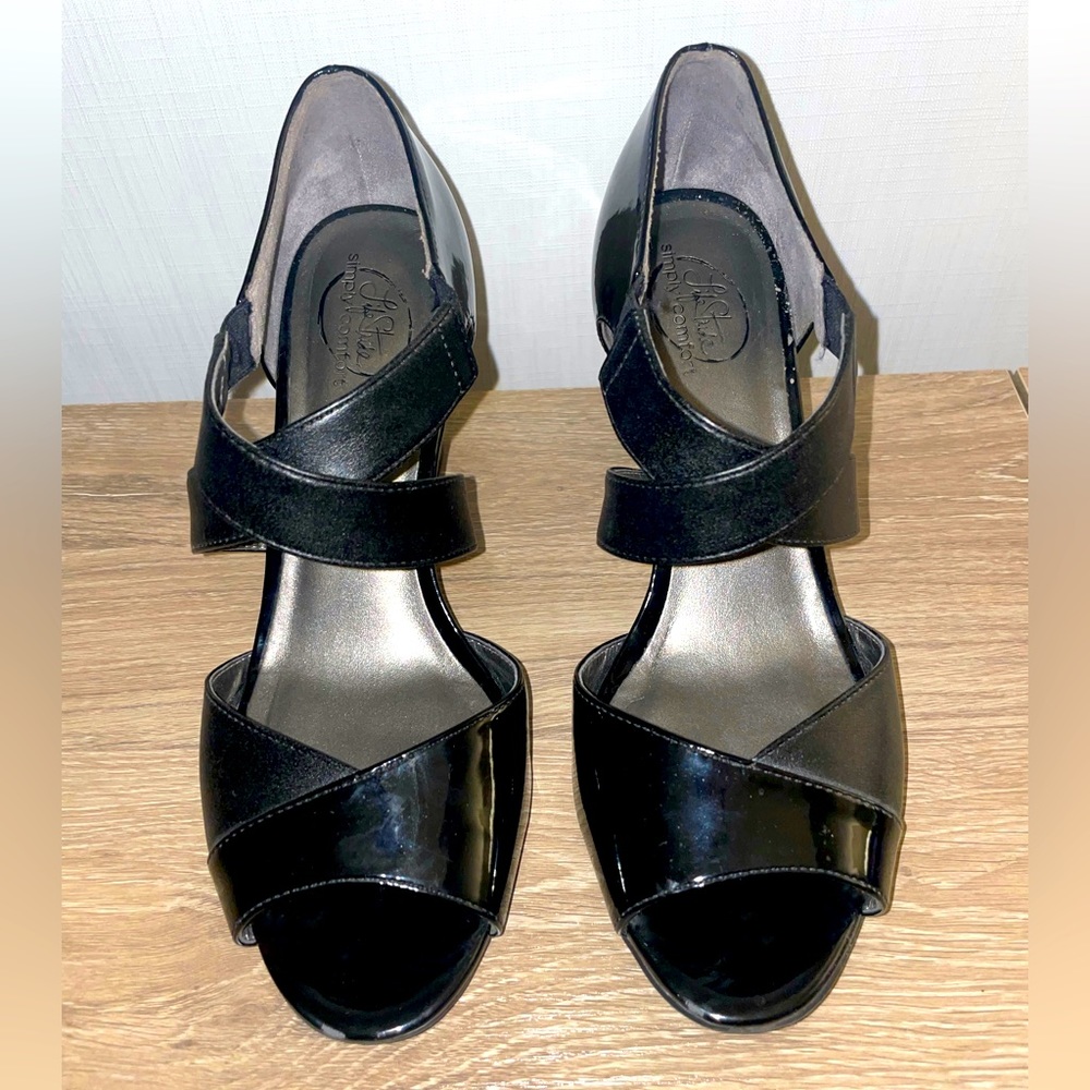 Black Life Stride Heels